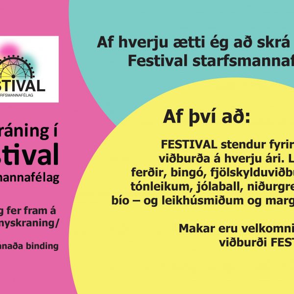 Gjöfin 2020_Nýskráningar í Festival_Viðburðir